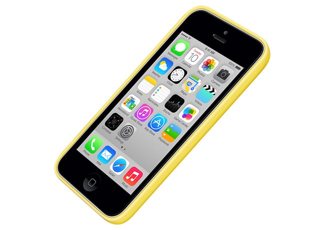 Apple iPhone 5c Case Yellow MF038ZM/A profil