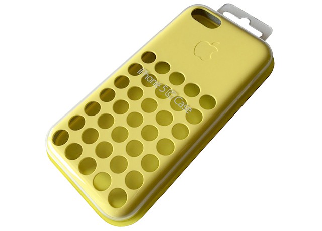 Apple iPhone 5c Case Yellow MF038ZM/A opakowanie blister