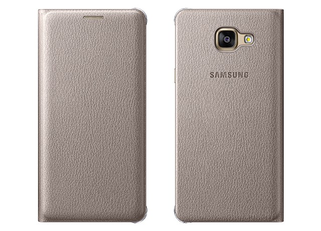 Samsung Flip Wallet Galaxy A5 (2016) Gold