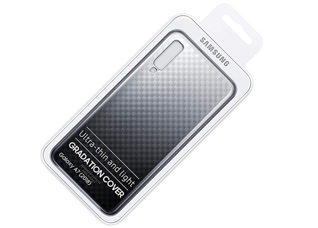 Samsung Galaxy A7 (2018) Gradient Cover Black