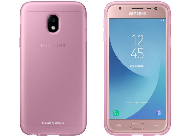 Samsung Galaxy J3 2017 Jelly Cover Pink