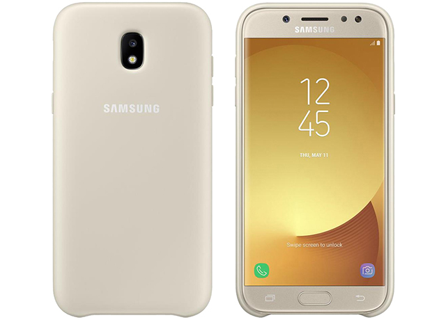 Samsung Galaxy J5 2017 Dual Layer Cover Gold