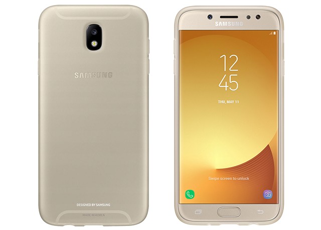 Samsung Galaxy J7 2017 Jelly Cover Gold