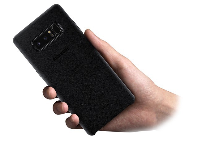 Samsung Galaxy Note 8 Alcantara Cover Black