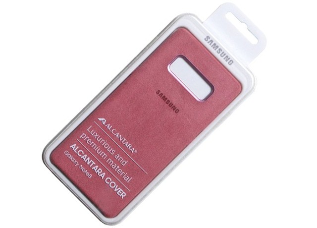 Samsung Galaxy Note 8 Alcantara Cover Pink
