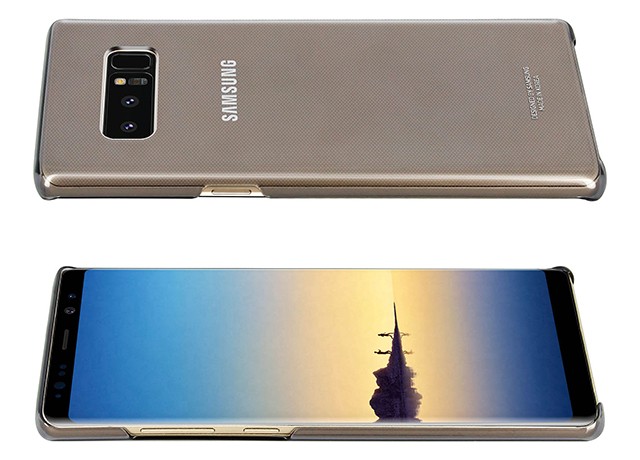 Samsung Galaxy Note 8 Clear Cover Black