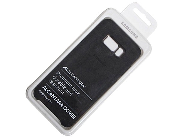 Samsung Galaxy S8+ Alcantara Cover Black