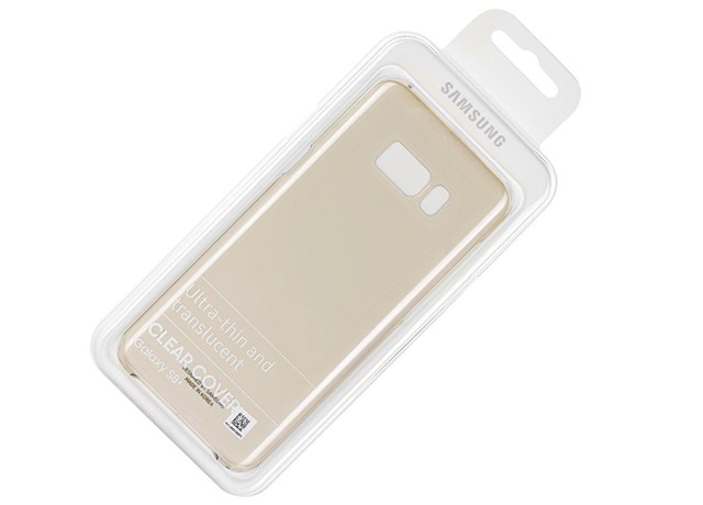 Samsung Galaxy S8+ Clear Cover Gold