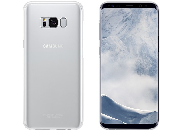 Samsung Galaxy S8+ Clear Cover Silver