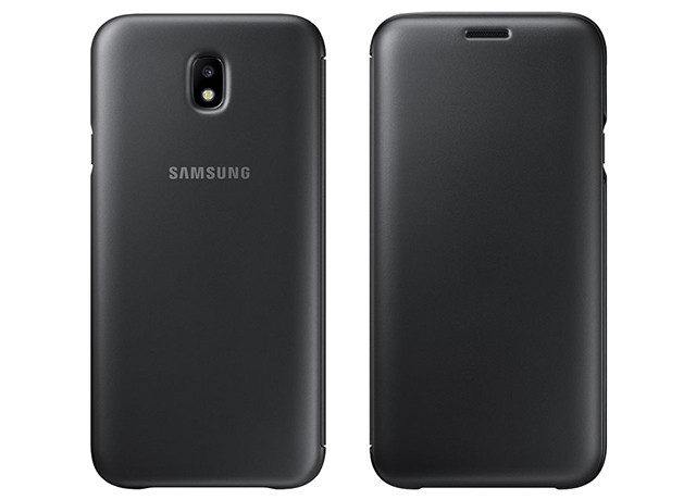 Samsung Wallet Cover Galaxy J7 (2017) Black