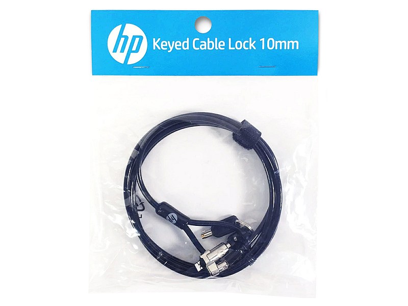 HP Keyed Cable Lock 10mm T1A62AA opakowanie
