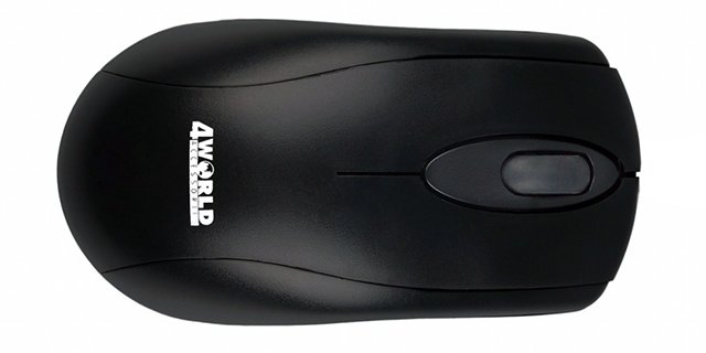 4world klawiatura i mysz USB