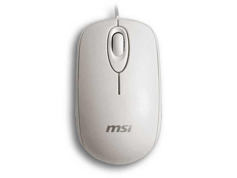 Mysz optyczna MSI MSU1117 USB szara