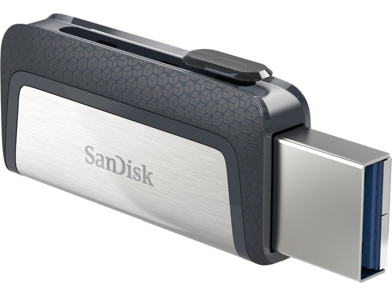 Pendrive SanDisk Ultra Dual Drive USB Type-C 256GB profil USB 3.1
