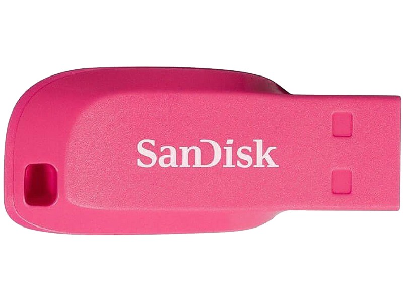 Pendrive SanDisk Cruzer Blade 32GB USB2.0 Pink góra