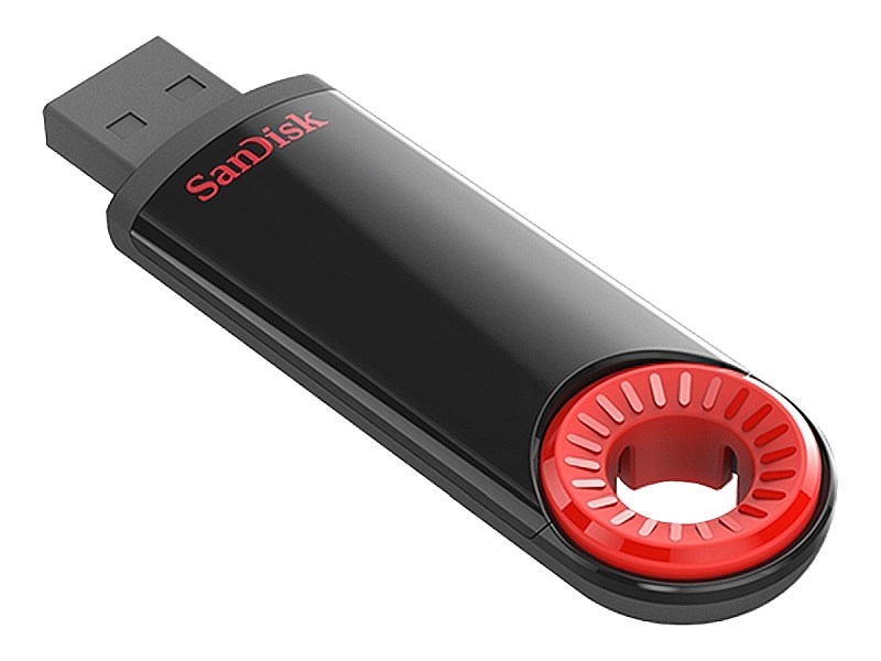 Pendrive SanDisk Cruzer Dial 32GB USB2.0 profil tył