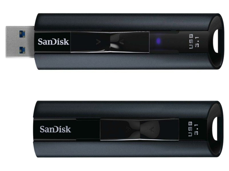 Pendrive SanDisk Extreme Go 128GB USB3.1 profil otwarty