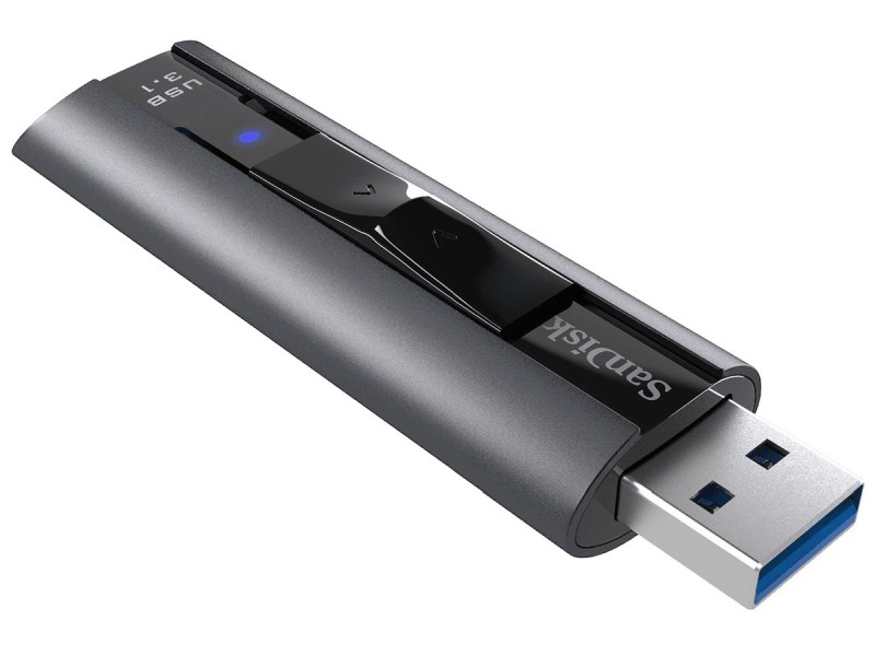 Pendrive SanDisk Extreme PRO 256GB USB3.1 profil otwarty