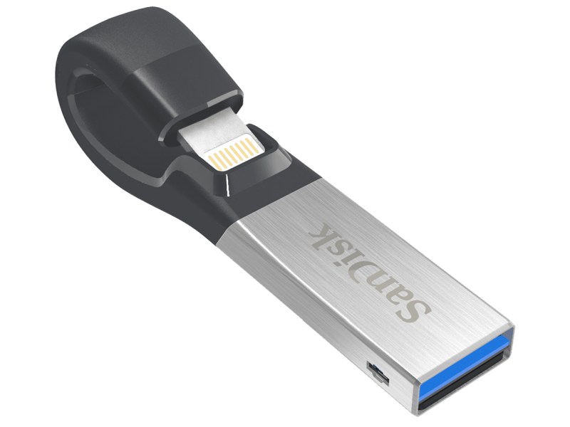 Pendrive SanDisk iXpand 256GB USB 3.0 profil lewy