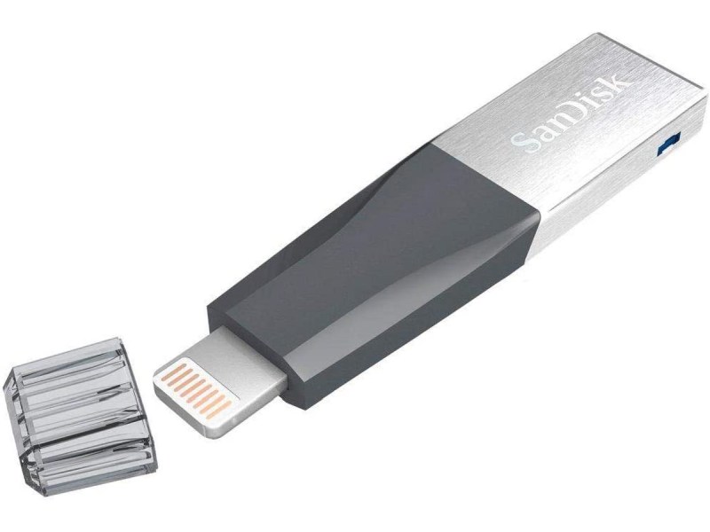 Pendrive SanDisk iXpand Mini 128GB USB 3.0 Lightning zatyczka