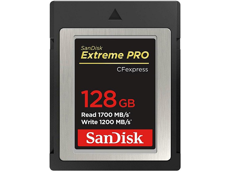 SanDisk Extreme PRO 128GB CFexpress typ B przód