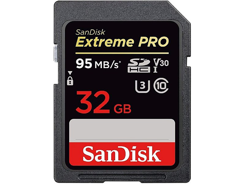 SanDisk Extreme PRO SDHC 32GB U3 V30 95MB/s profil