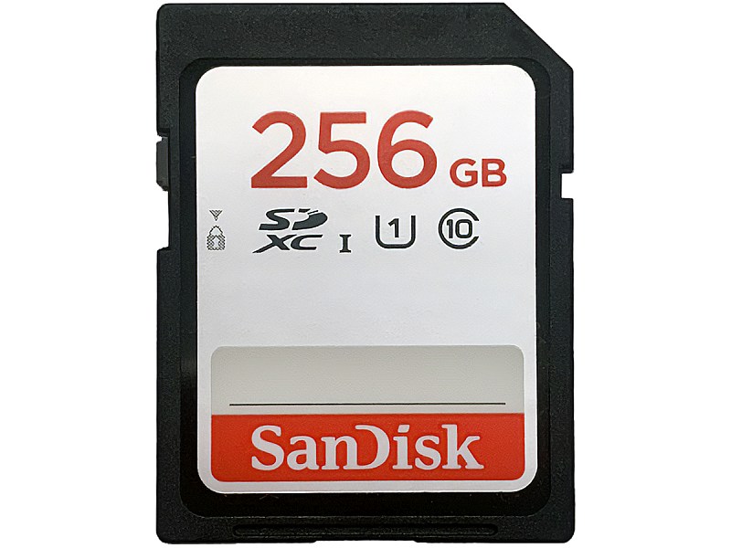 SanDisk OEM SDXC 256GB U1 C10 przód