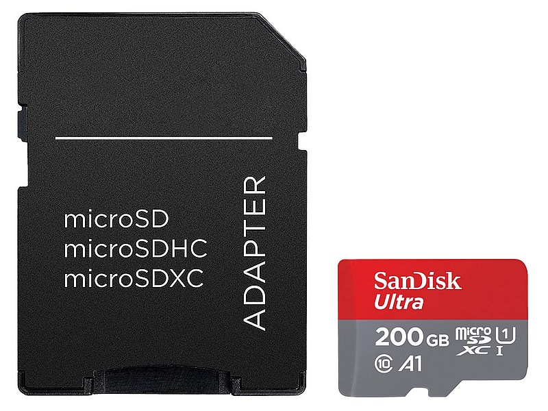 SanDisk Ultra microSDXC 400GB A1 Class10 120MB/s adapter