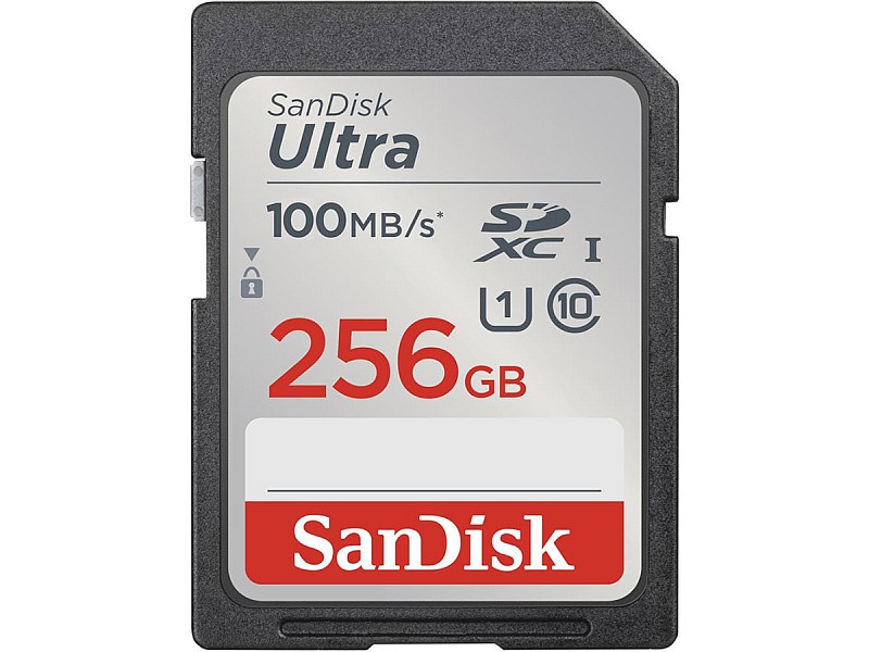SanDisk Ultra SDXC 256GB U1 100MB/s profil