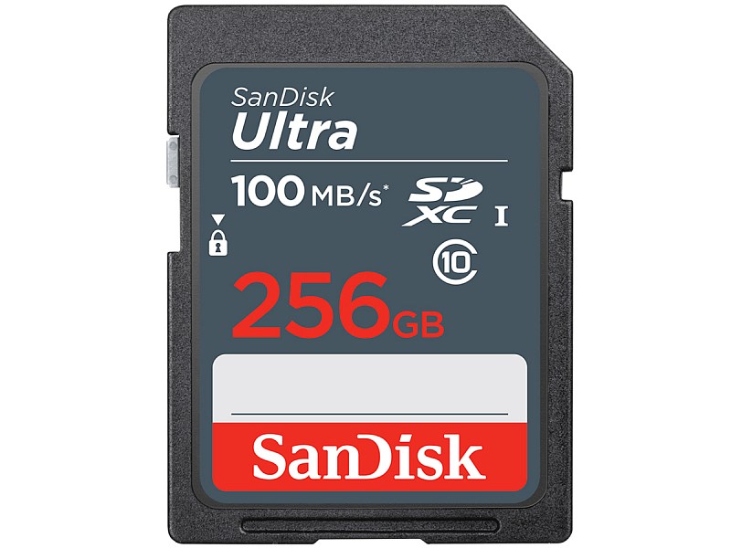 SanDisk Ultra SDXC 256GB U1 100MB/s profil