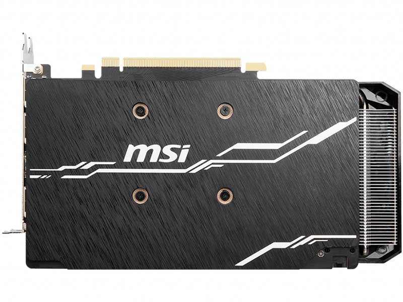 MSI GeForce GTX 1660 SUPER Ventus XS OC spód