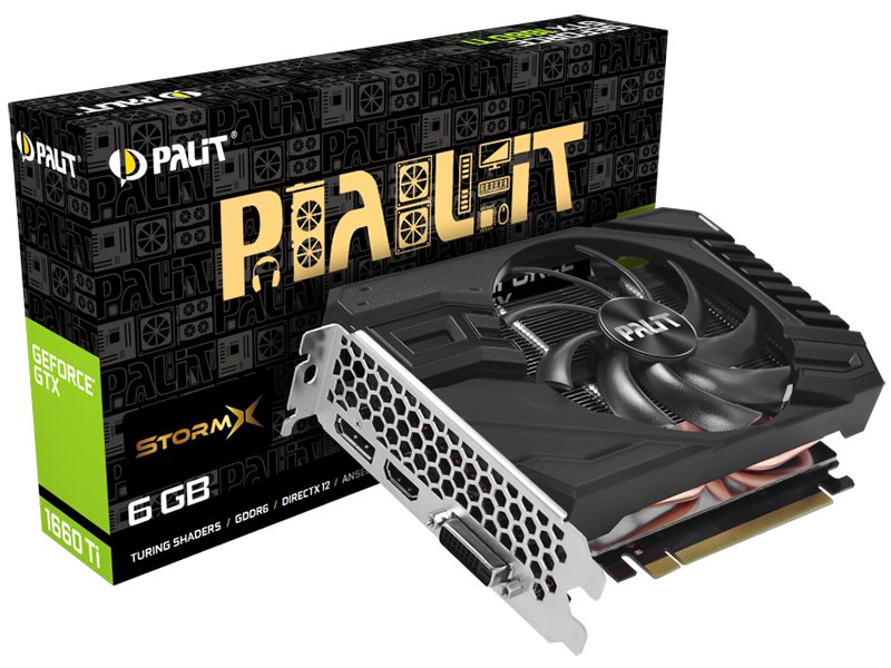 Palit GeForce GTX 1660 Ti StormX opakowanie