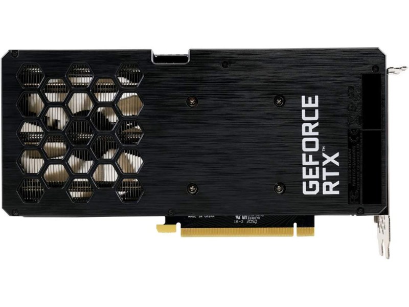 Palit GeForce RTX 3060 Dual spód