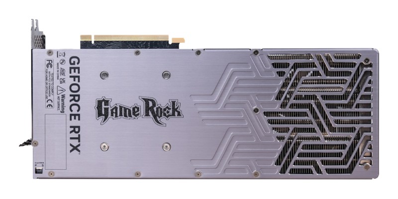 Palit GeForce RTX 4090 GameRock OC spód
