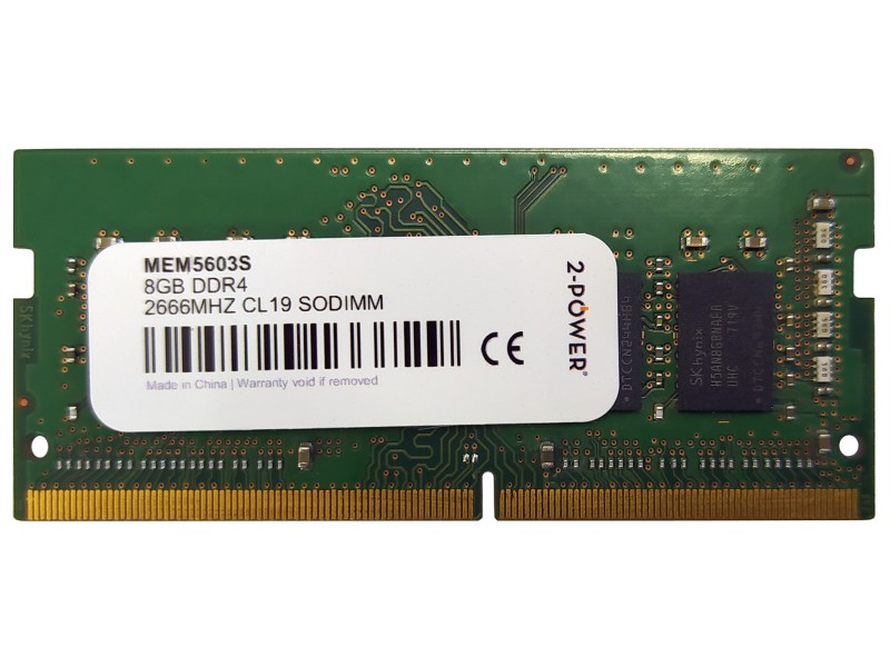 Pamięć RAM DDR4 SODIMM 8GB 2-Power MEM5603S góra