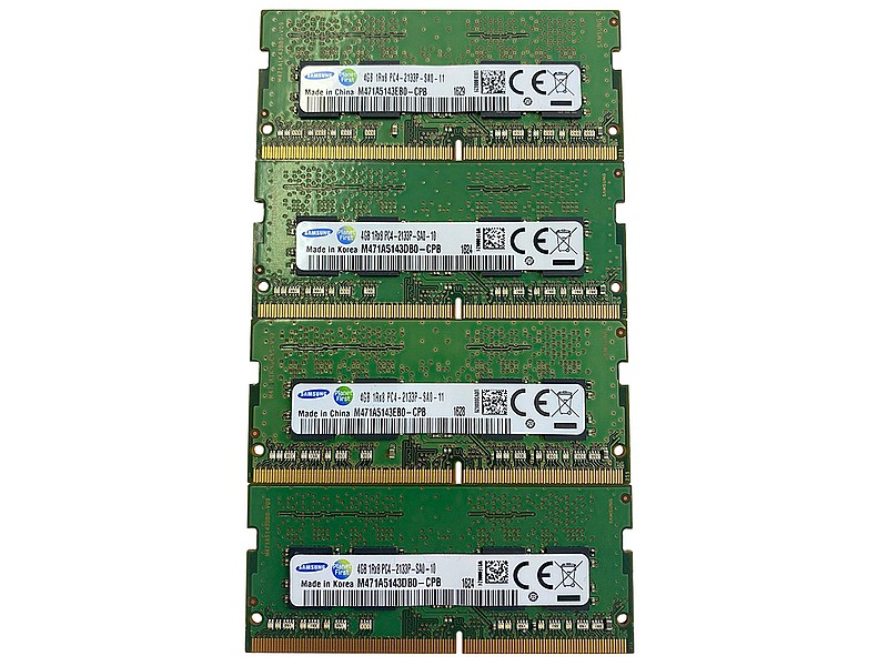 Pamięć RAM DDR4 SODIMM 4GB Samsung M471A5143EB0-CPB zestaw