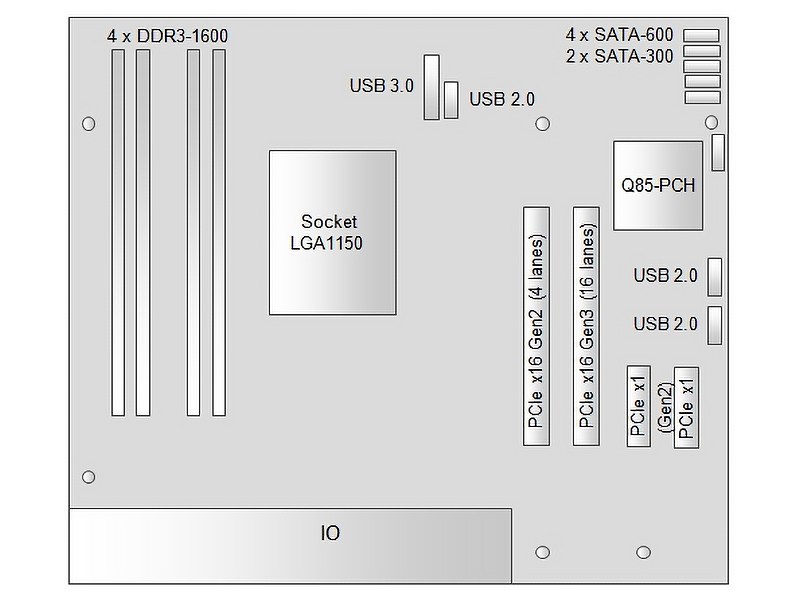 Fujitsu D3221-B12 GS 3 schemat