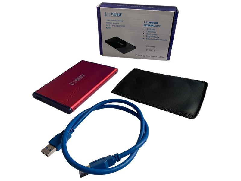 KESU HDD USB 3.0 Red