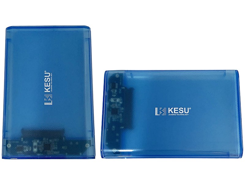 KESU K120A HDD USB 3.0 Blue przód bok