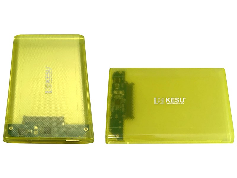 KESU K120A HDD USB 3.0 Yellow przód bok