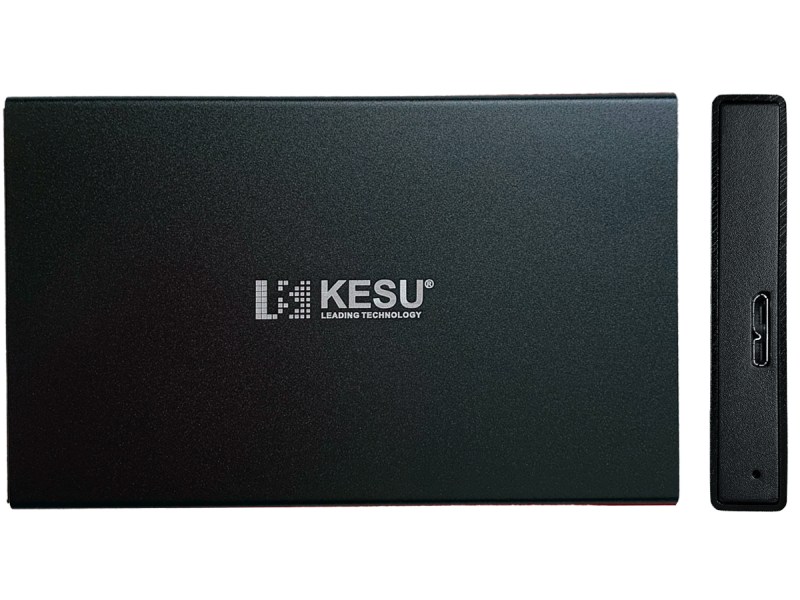 KESU K107 HDD USB 3.0 Black przykład