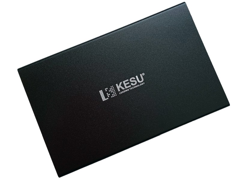 KESU K107 HDD USB 3.0 Black przód bok