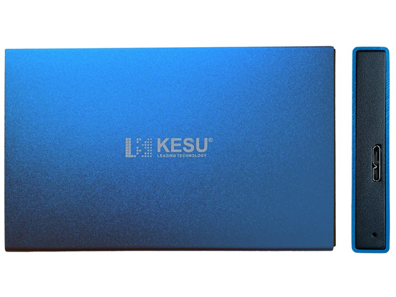 KESU K107 HDD USB 3.0 Blue przykład