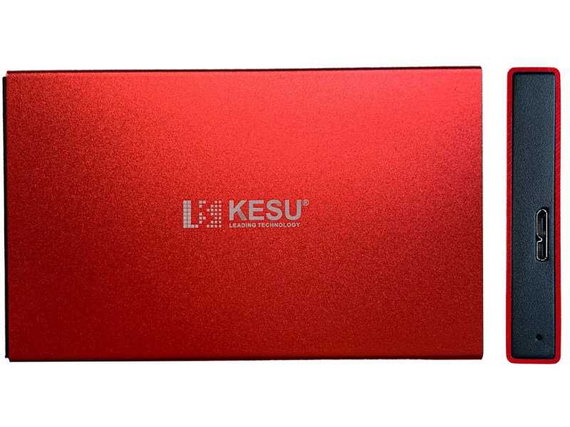 KESU K107 HDD USB 3.0 Red przykład