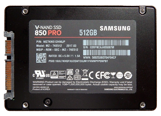 Samsung MZ-7KE512 512GB SSD