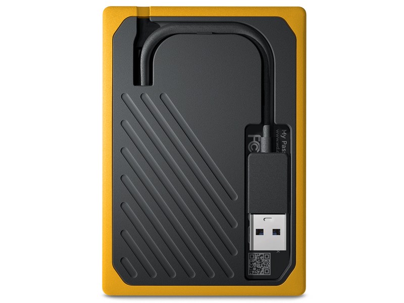 Dysk przenośny SSD WD My Passport Go 1TB Amber/Yellow kabel USB