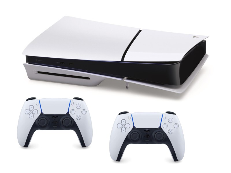 Konsola SONY PlayStation 5 Slim Blu-Ray konsola w poziomie