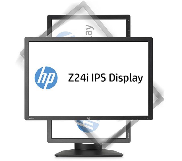 Monitor HP z24i pivot