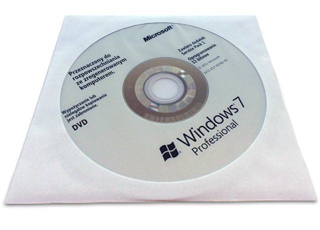 MS Windows 7 PRO 32-bit DVD
