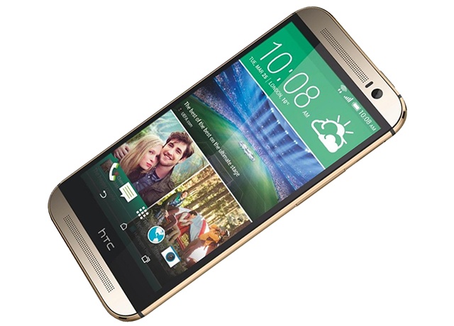 HTC One M8 Amber Gold